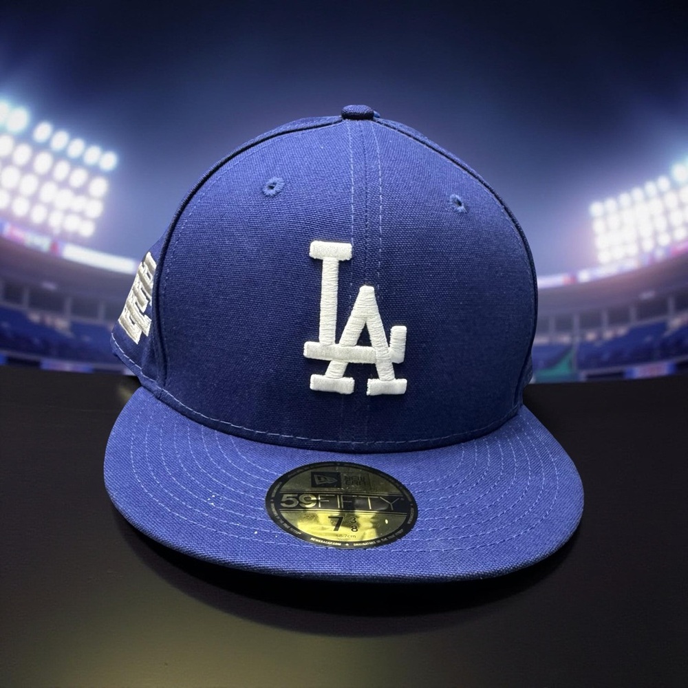 Eric Emanuel x New Era LA Dodgers Fitted Hat 7 3/8 BNWT Limited Collab Cap